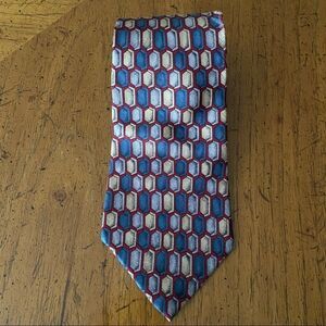 Alexander Lloyd Tie Boston Patterned Silk Extra Long Business Casual Formal